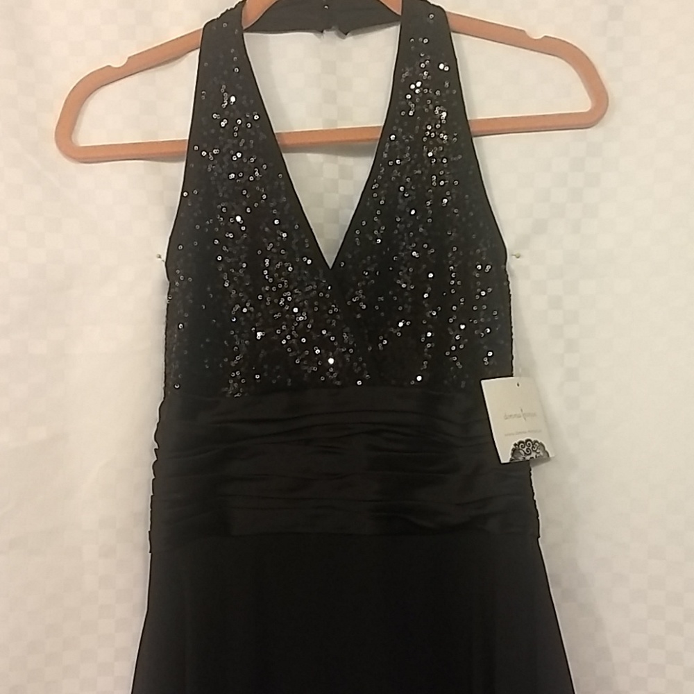 Donna Morgan Halter Dress